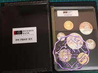 NZ 1991 Proof Set With COA 7 Coins